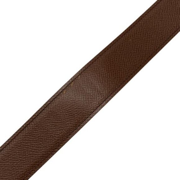 Hermes Constance Belt Accessories Small Leather Brown Green Marked